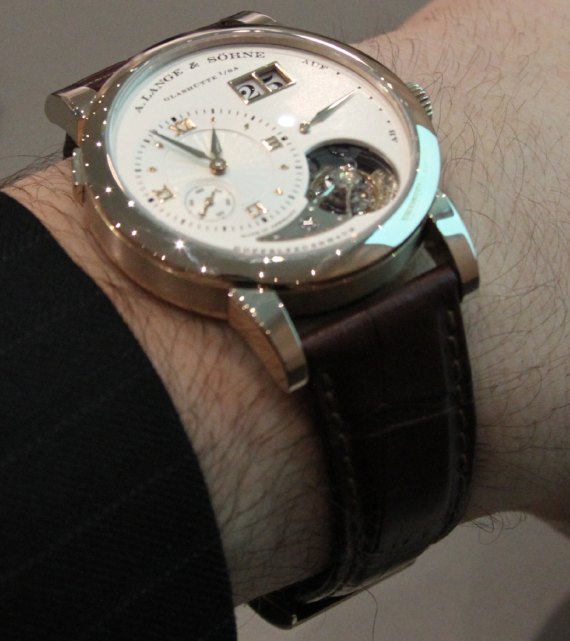 A. Lange & Sohne Lange 1 Tourbillon with stop seconds 2 “Pour le Merite”、朗格Lange 1 陀飛輪和 1815 Moonphase腕表-復刻表