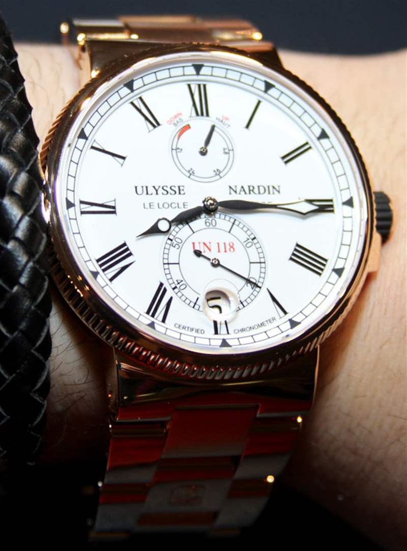 Ulysse Nardin航海天文臺表制造手表動手-復刻表