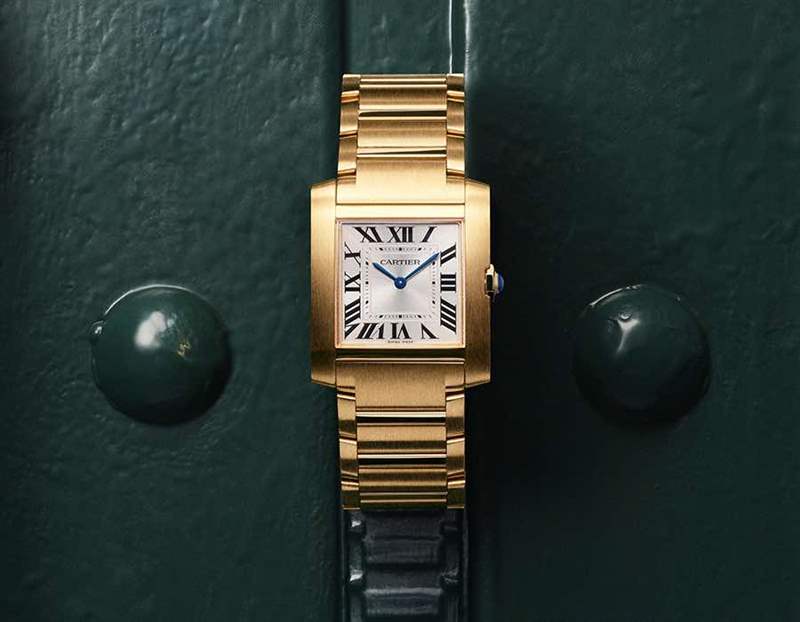 卡地亞重塑標志性坦克鉆石腕表-復刻表