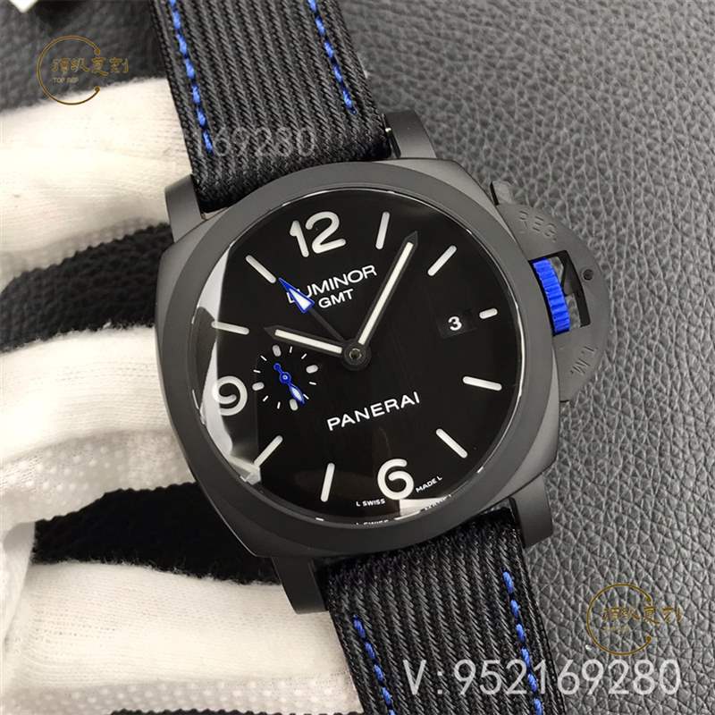 SBF廠沛納海pam1176黑化441做工怎么樣,VS廠沛納海1176黑陶瓷-復刻表