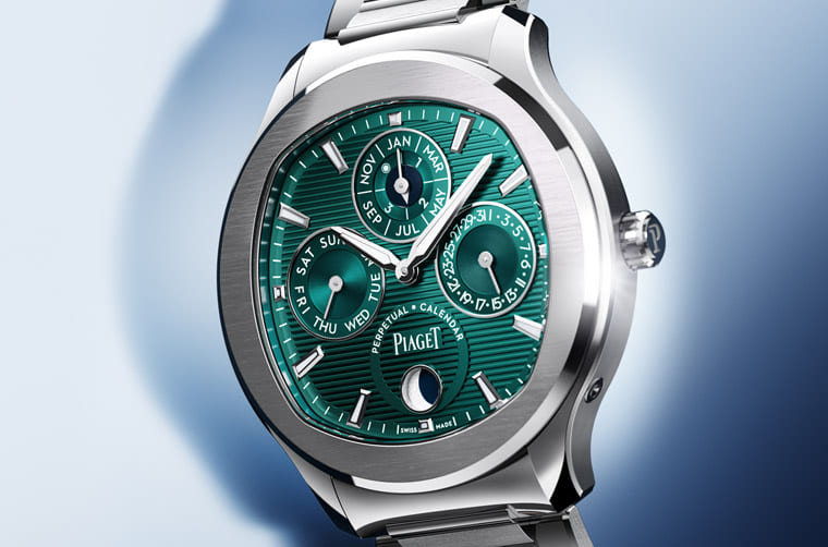 伯爵不銹鋼Polo運動表首度推出超薄萬年歷功能-復刻表