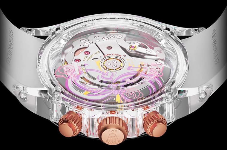 以愛神為主題、融入莫比烏斯環(huán)展現(xiàn)無盡愛意的勞力士Daytona-復刻表