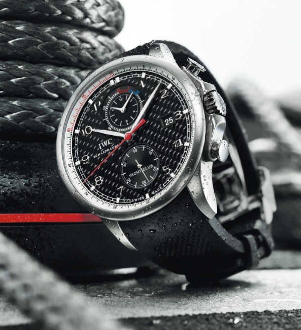 葡萄牙游艇俱樂部版 萬國表葡萄牙游艇俱樂部計時碼表專為沃爾沃環球帆船賽設計-復刻表