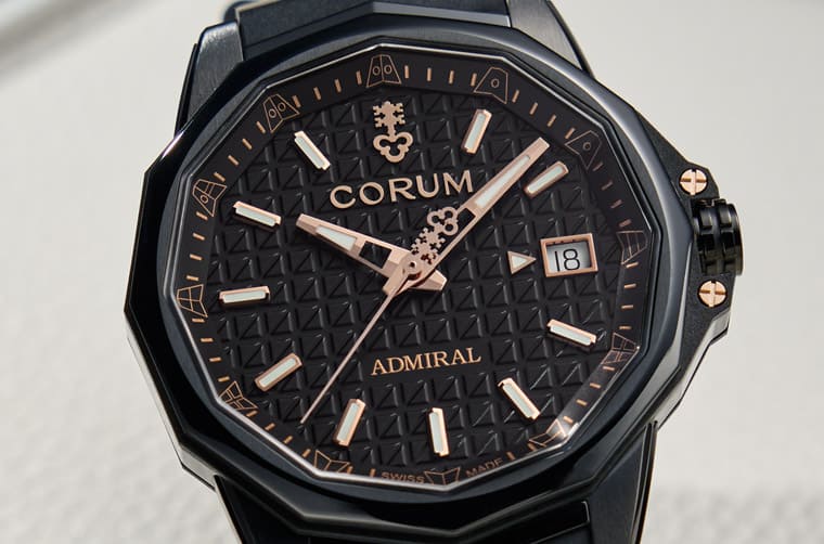 昆侖表海軍上將全黑造型大三針全面鎖定男女性客群-復(fù)刻表