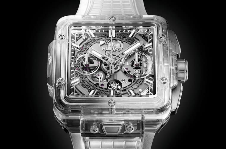 宇舶Square Bang計時表搭配藍寶石或陶瓷材質突顯獨特方形美學-復刻表