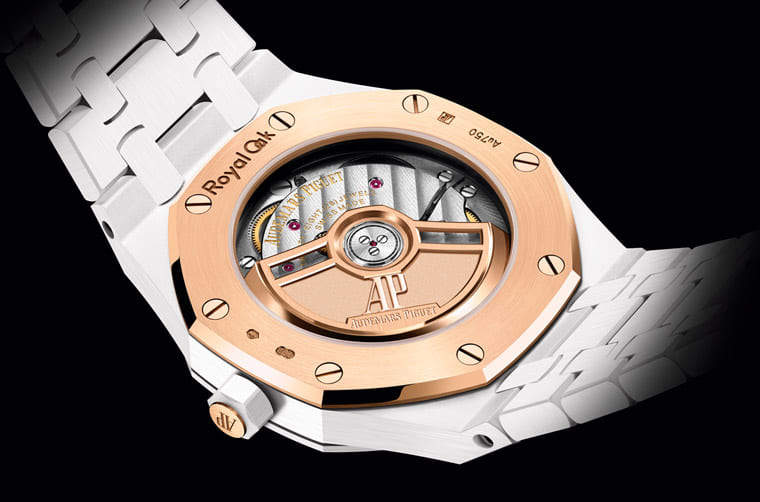 AP皇家橡樹小尺寸自動表繼黑色陶瓷殼后首度改采白色陶瓷殼新登場-復刻表