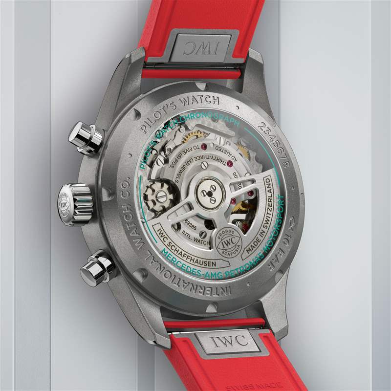 萬(wàn)國(guó)推出Pilot’s Watch Chronograph 41 Mercedes-AMG Petronas Formula One Team Miami Pink計(jì)時(shí)碼表-復(fù)刻表