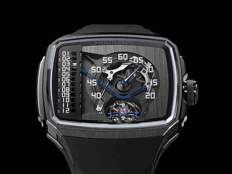 Hautlence推出Linear Series 2線性跳時(shí)飛行陀飛輪腕表-復(fù)刻表