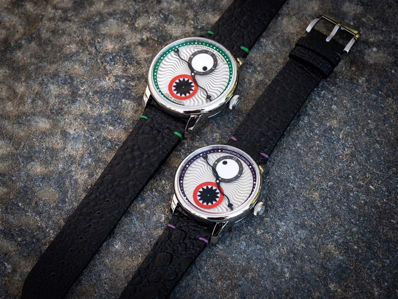 Louis Erard x Konstantin Chaykin合作推出Le Régulateur Time-Eater整時器布局腕表:獨眼怪獸-復刻表