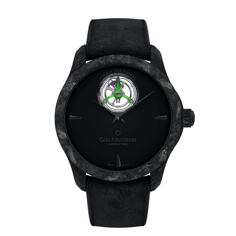 Manero Double Peripheral Tourbillon ONLY WATCH(圖片來源:Carl F. Bucherer) 寶齊萊135周年|瑞士老字號大革新新品突顯創新巧思顯制表功力-復刻表