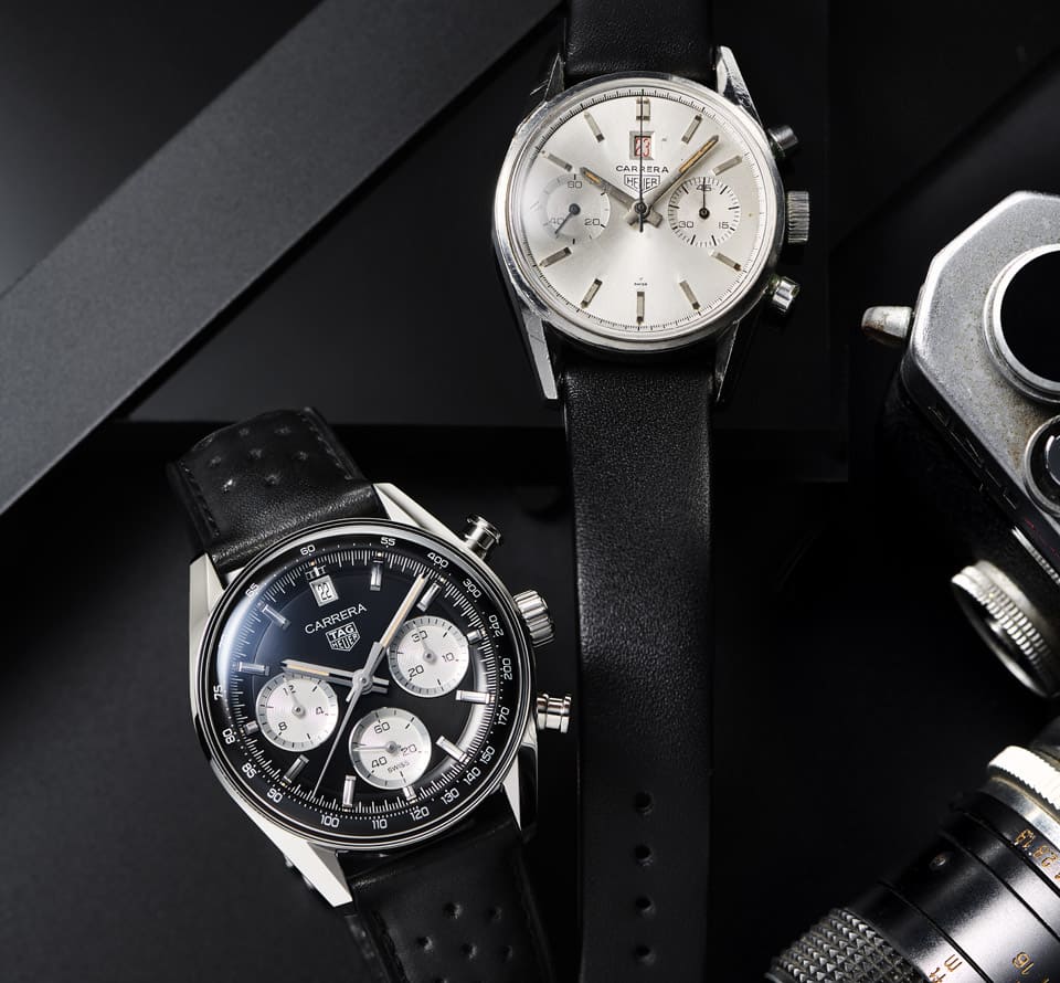 泰格豪雅慶祝Carrera系列60周年 臺北101展出卡萊拉經典古董表-復刻表