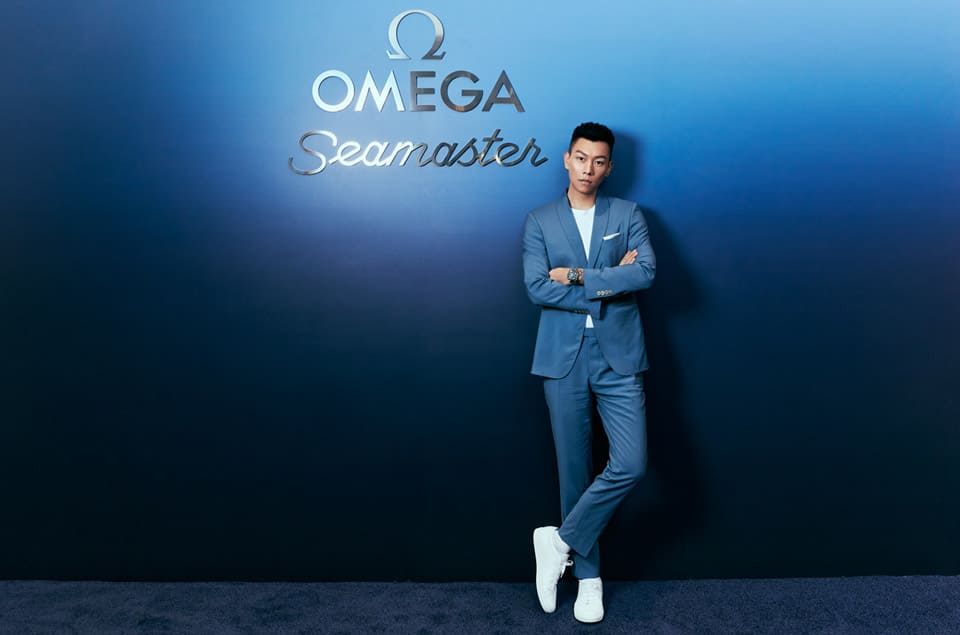 「行走的費洛蒙」瘦子E.SO成為臺灣歐米茄首位品牌大使搶先佩戴夏日藍色海馬手表-復(fù)刻表