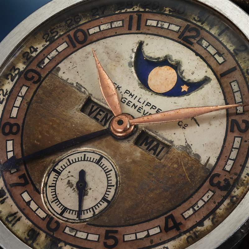 據(jù)稱為末代皇帝溥儀擁有的Patek Philippe Ref. 96QL鉑金腕表4885萬港幣拍賣成交-復刻表