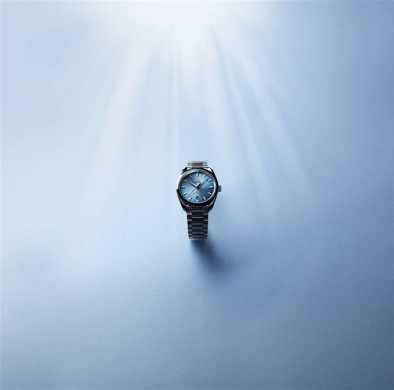 海馬Aqua Terra系列(圖片來源:OMEGA) 海馬系列今夏新款Summer Blue 深淺變化呈現獨特海洋美學-復刻表