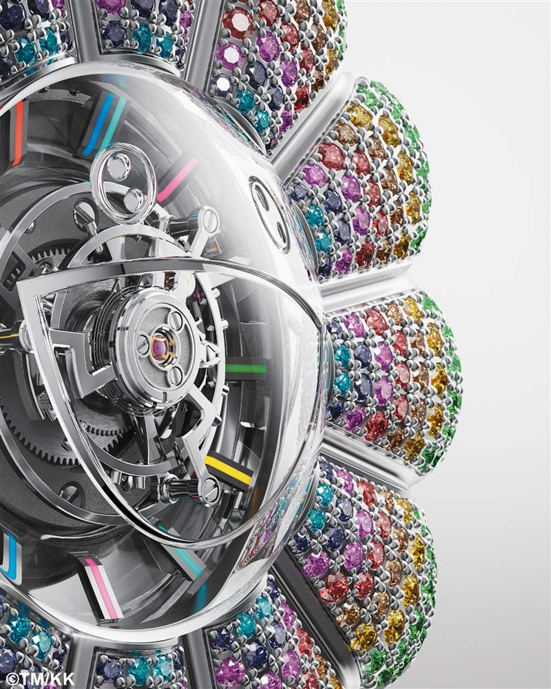 Hublot再聯乘村上隆獨一無二微笑之花震撼作-復刻表