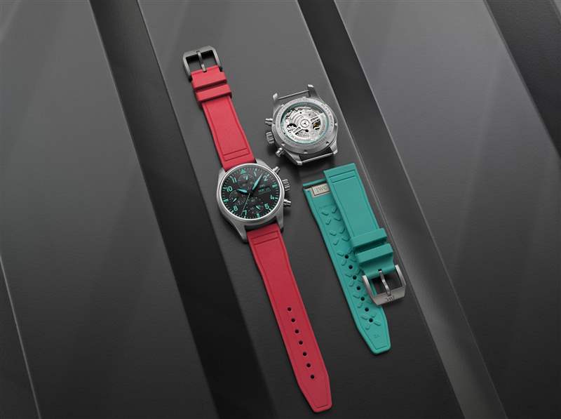 萬(wàn)國(guó)推出Pilot’s Watch Chronograph 41 Mercedes-AMG Petronas Formula One Team Miami Pink計(jì)時(shí)碼表-復(fù)刻表