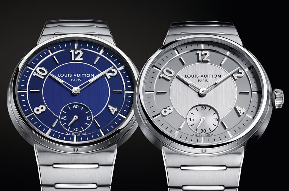 路易威登全新風格Tambour不銹鋼高級小三針產品定位全面升級-復刻表