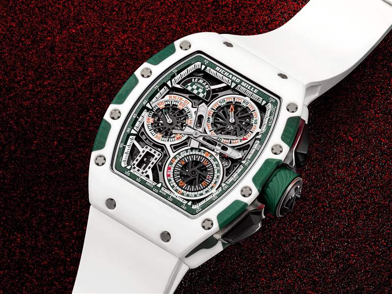 RICHARD MILLE理查米爾推出RM 72-01 Le Mans Classic勒芒24小時耐力賽特別版計時碼表-復刻表