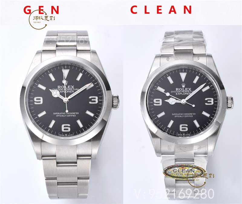 Clean廠(chǎng)C廠(chǎng)勞力士探險(xiǎn)家一代真假對(duì)比評(píng)測(cè)怎么樣,C廠(chǎng)探一會(huì)一眼假嗎-復(fù)刻表