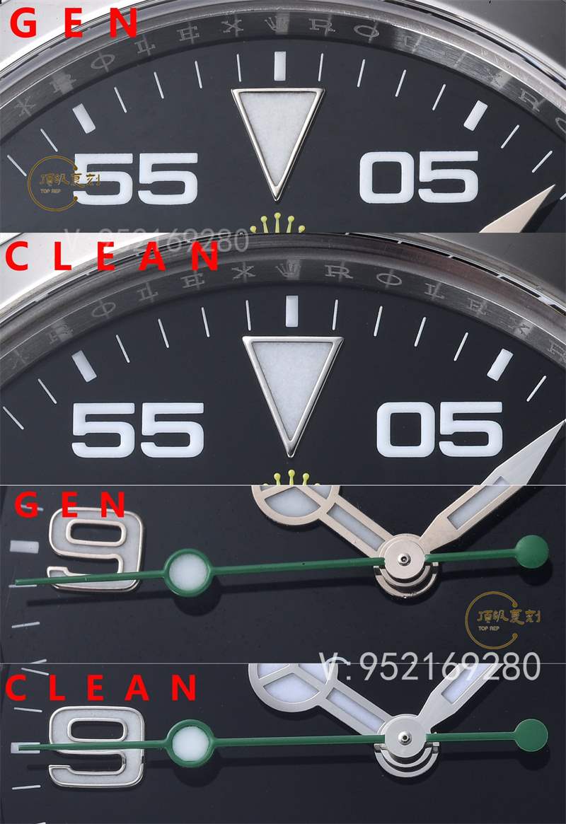 Clean廠C廠勞力士空霸126900做工對(duì)比正品會(huì)一眼假嗎-復(fù)刻表