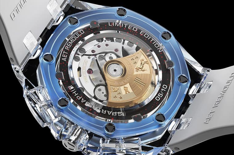 超吸睛!主打迷彩軍事風(fēng)的透明皇家橡樹離岸型計(jì)時(shí)碼表-復(fù)刻表