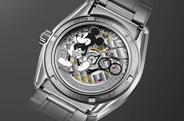 GRAND SEIKO推出迪士尼100周年紀念表限量數、發售方式、價格總整理-復刻表