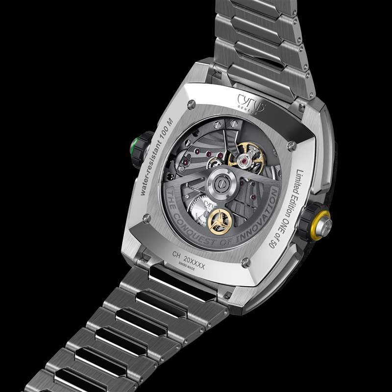 圖片來源:CYRUS 瑞士表廠CYRUS特立獨(dú)行新作大玩復(fù)雜功能可同步測量兩個時段-復(fù)刻表