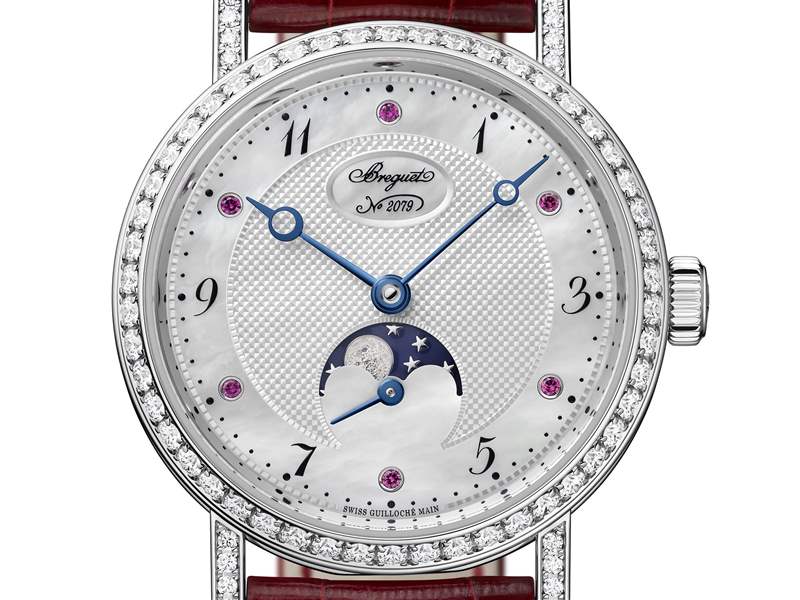 Breguet推出Classique Phase de Lune 9085 Valentine’s Day情人節(jié)主題腕表:紅寶石時標(biāo) Breguet推出Classique Phase de Lune 9085 Valentine’s Day情人節(jié)主題腕表:紅寶石時標(biāo)-復(fù)刻表