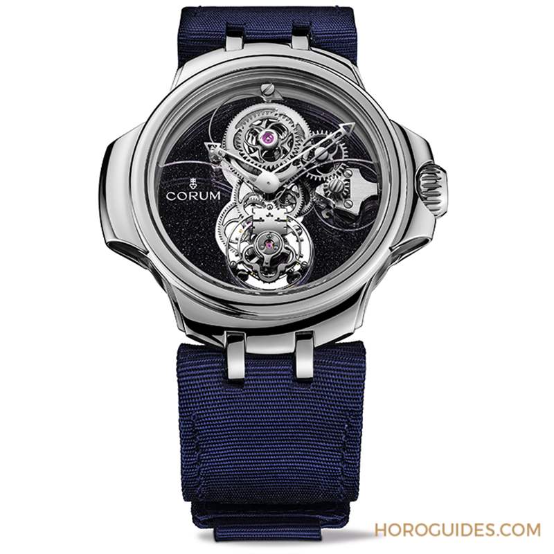 在繁星點(diǎn)點(diǎn)之境看見時(shí)間經(jīng)過的痕跡,CORUM概念腕表-復(fù)刻表