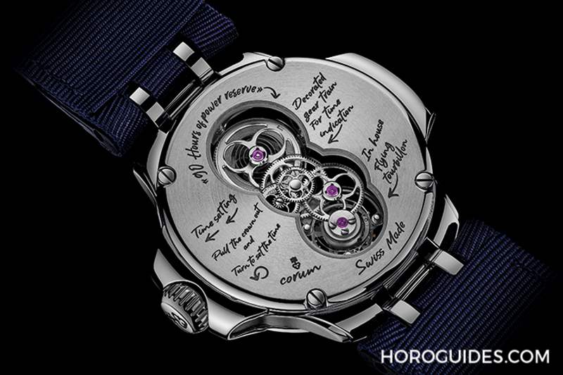 在繁星點(diǎn)點(diǎn)之境看見時(shí)間經(jīng)過的痕跡,CORUM概念腕表-復(fù)刻表