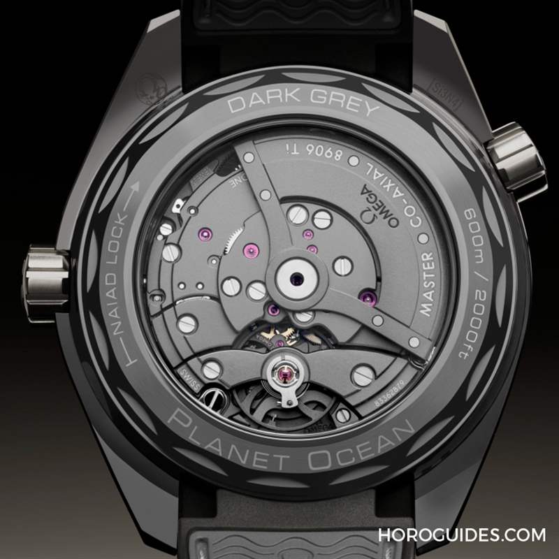 輕量化材質(zhì)打造由內(nèi)到外的輕盈感|OMEGA Seamaster Planet Ocean Dark Grey-復(fù)刻表