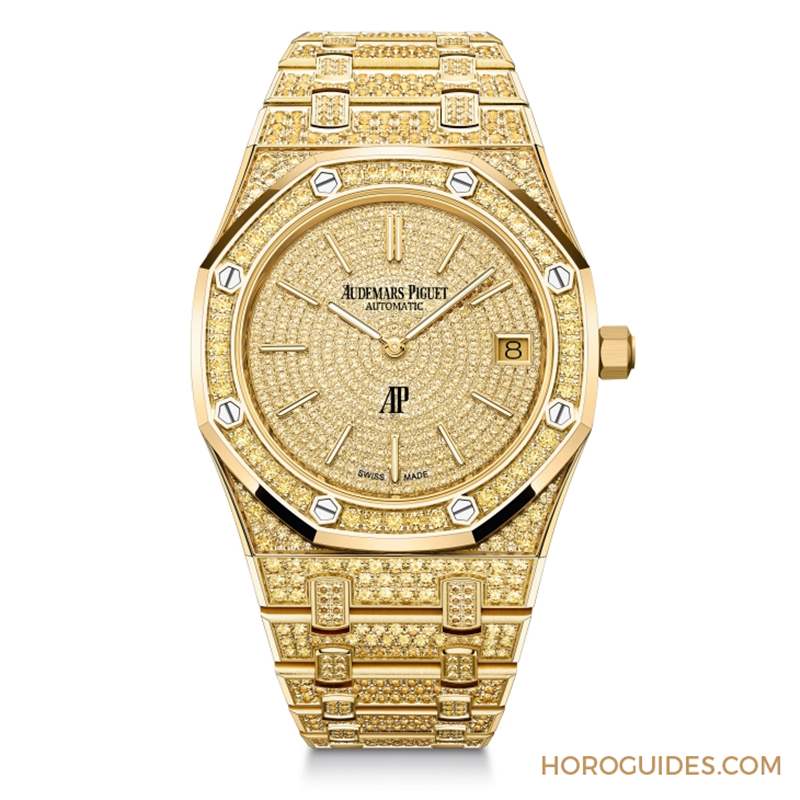 AUDEMARS PIGUET - 光彩熠熠！ AUDEMARS PIGUET Royal Oak Jumbo全鑲寶石版限量登場