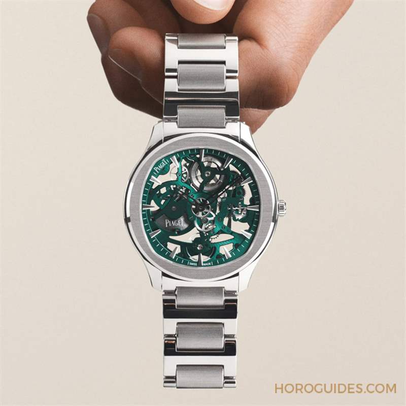 PIAGET - 全新面盤刻紋、冰河藍面、半金材質亮相！ PIAGET Polo 2023新作精選
