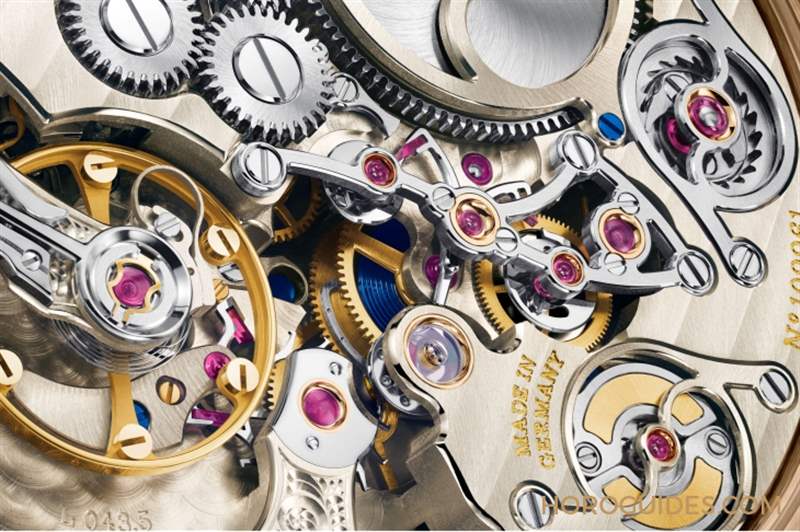 A. LANGE & S?HNE - 溫暖蜜金限量登場｜朗格Zeitwerk Minute Repeater 18K蜂蜜金版