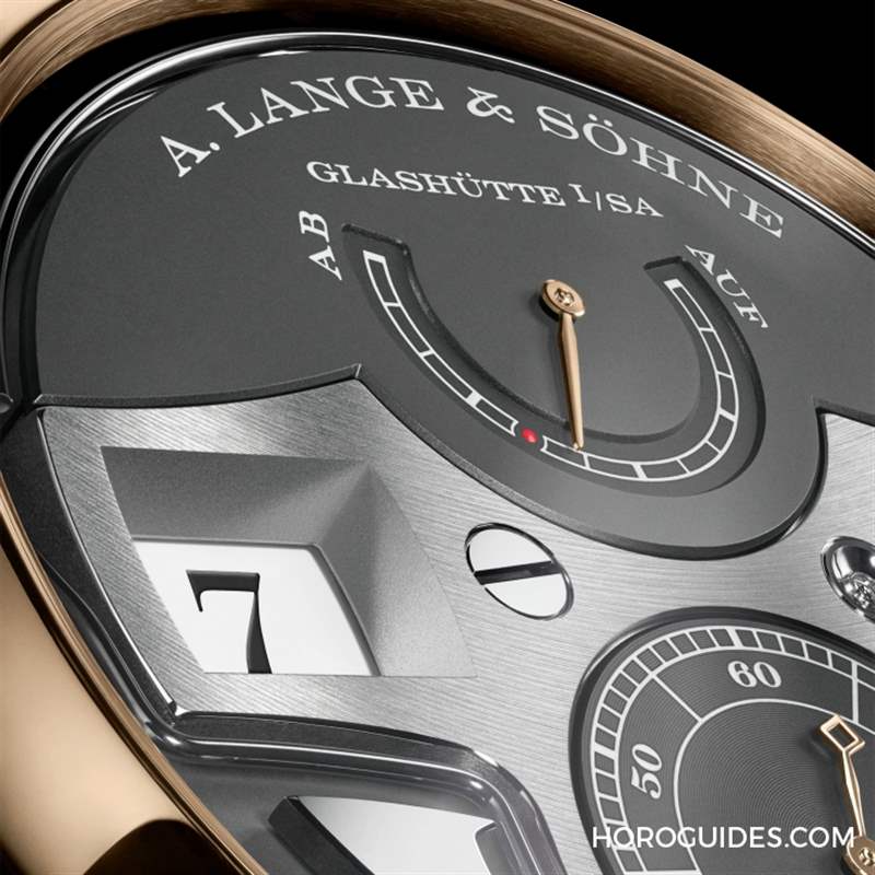 A. LANGE & S?HNE - 溫暖蜜金限量登場｜朗格Zeitwerk Minute Repeater 18K蜂蜜金版