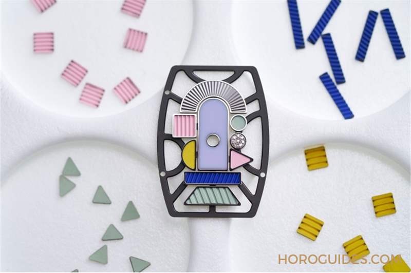 融入曼菲斯風格粉嫩三色齊發|理查德MILLE RM 07-01彩色陶瓷腕表-復刻表