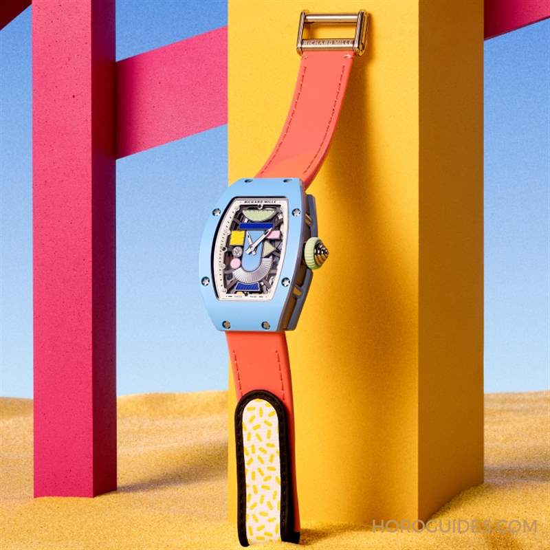 融入曼菲斯風格粉嫩三色齊發|理查德MILLE RM 07-01彩色陶瓷腕表-復刻表