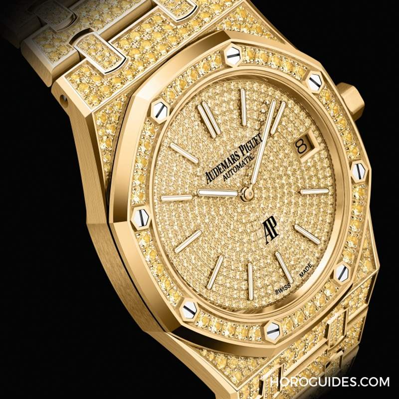 AUDEMARS PIGUET - 光彩熠熠！ AUDEMARS PIGUET Royal Oak Jumbo全鑲寶石版限量登場