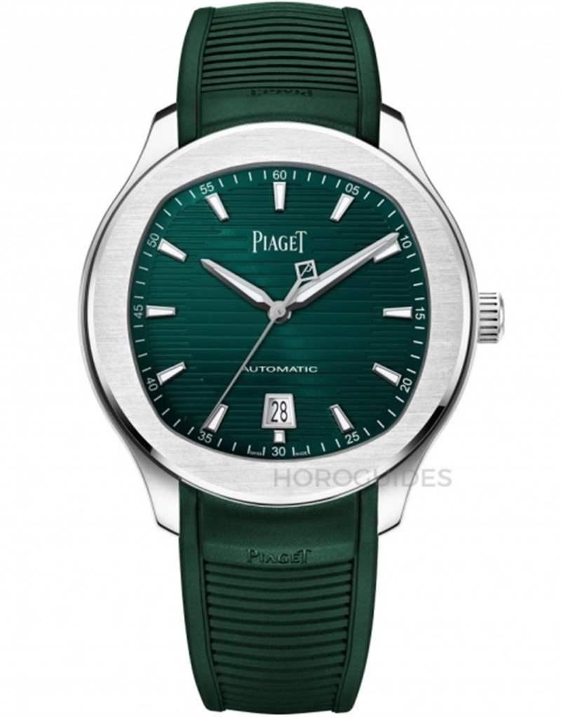 PIAGET - 全新面盤刻紋、冰河藍面、半金材質亮相！ PIAGET Polo 2023新作精選