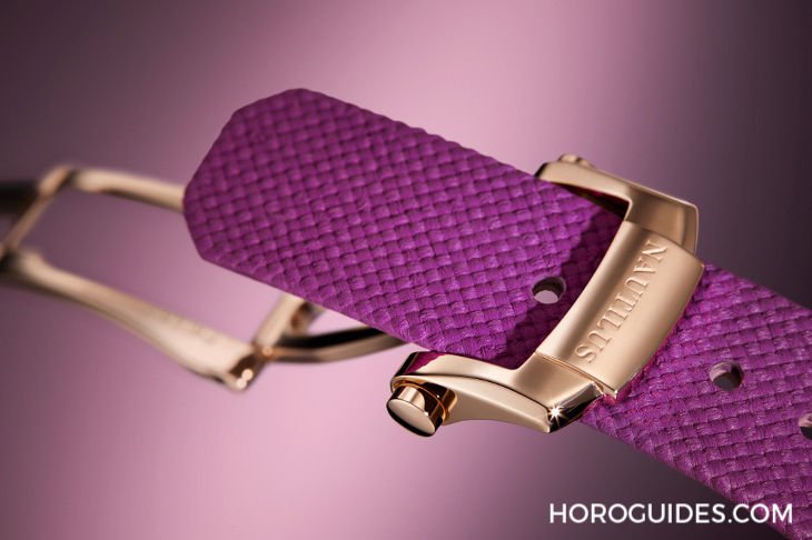 Ladies First!百達(dá)翡麗最新Aquanaut Luce「彩虹」三問表與Nautilus織紋復(fù)合表帶-復(fù)刻表