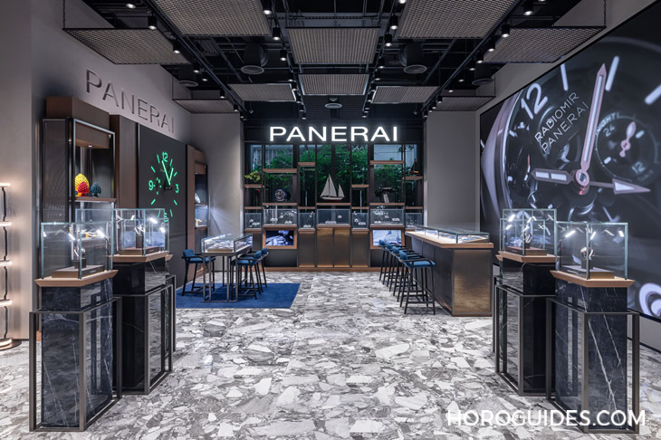 OFFICINE PANERAI - Panerai全新概念店進駐臺北東區新地標Diamond Towers