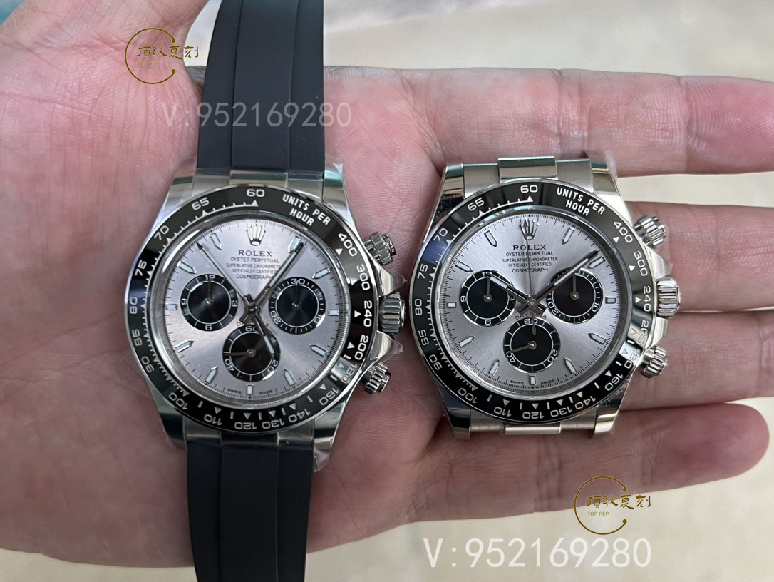 Clean廠C廠復刻新款勞力士4131機芯水泥灰迪M126519手表對比正品怎么樣-復刻表