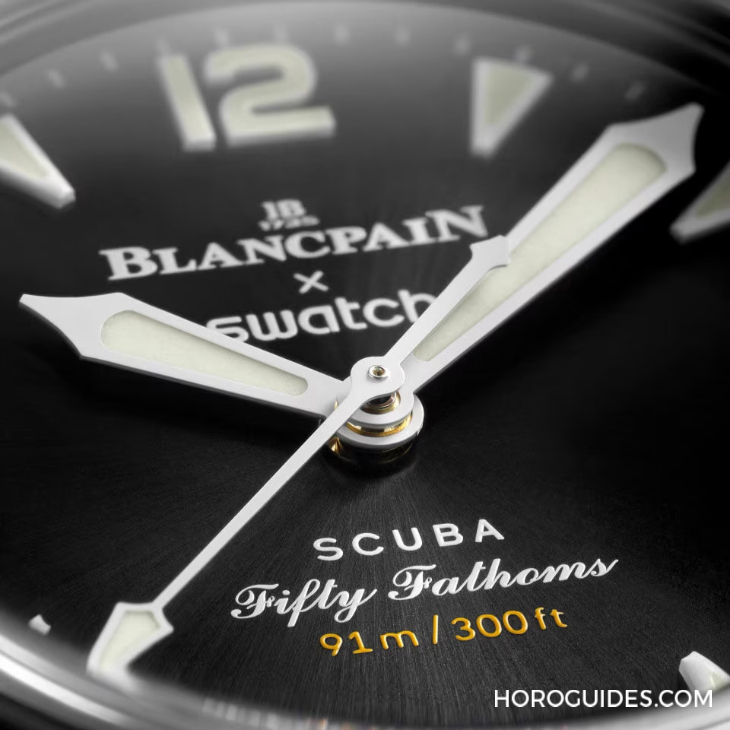 SWATCH - 太驚喜！更貼近五十噚腕表神韻的黑色調(diào)Blancpain × Swatch聯(lián)名表款「Ocean of Storm」現(xiàn)身