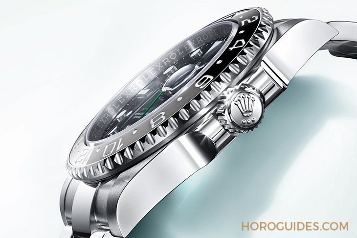 勞力士不銹鋼灰黑雙色陶瓷圈126710GRNR:GMT-Master II也有想要低調的時候-復刻表