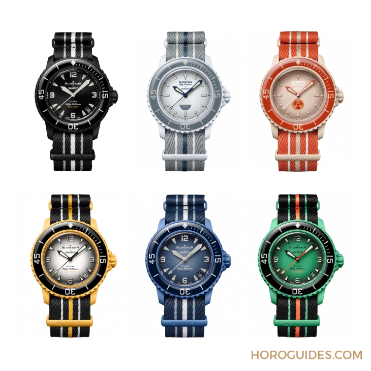 SWATCH - 太驚喜！更貼近五十噚腕表神韻的黑色調(diào)Blancpain × Swatch聯(lián)名表款「Ocean of Storm」現(xiàn)身