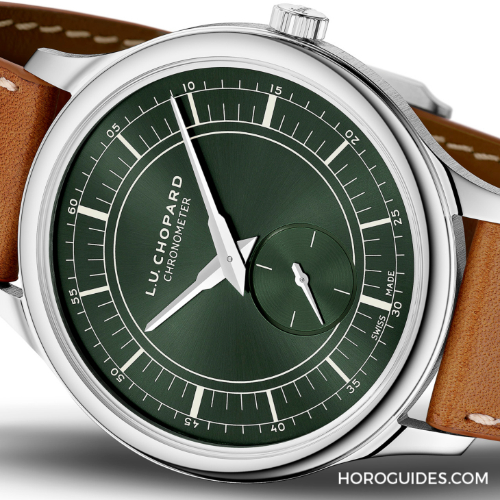 森林綠配分區式表盤,演繹當代復古風情|CHOPARD LUC XPS Forest Green-復刻表