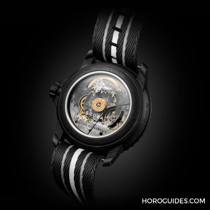 SWATCH - 太驚喜！更貼近五十噚腕表神韻的黑色調(diào)Blancpain × Swatch聯(lián)名表款「Ocean of Storm」現(xiàn)身