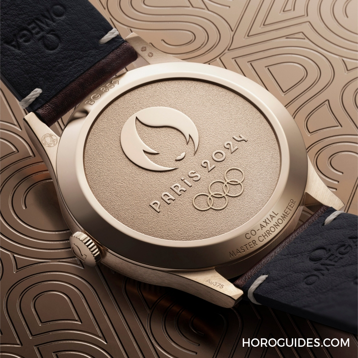 青銅金再現(xiàn)CK 859復(fù)古設(shè)計,向奧運(yùn)獎牌致敬! OMEGA加推巴黎2024年奧運(yùn)會青銅金腕表-復(fù)刻表