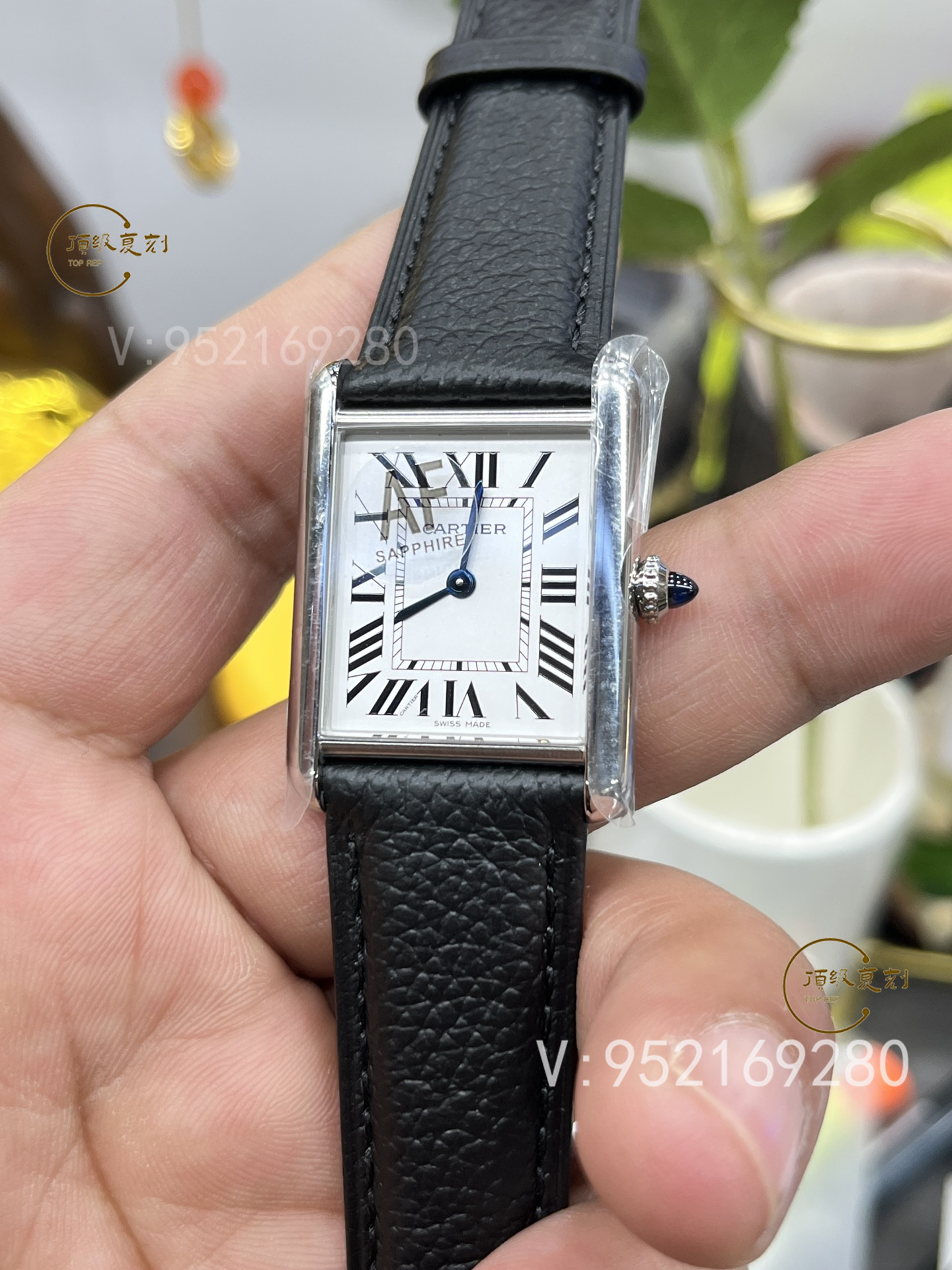AF廠新品卡地亞坦克系列石英機芯女士手表做工怎么樣-復(fù)刻表