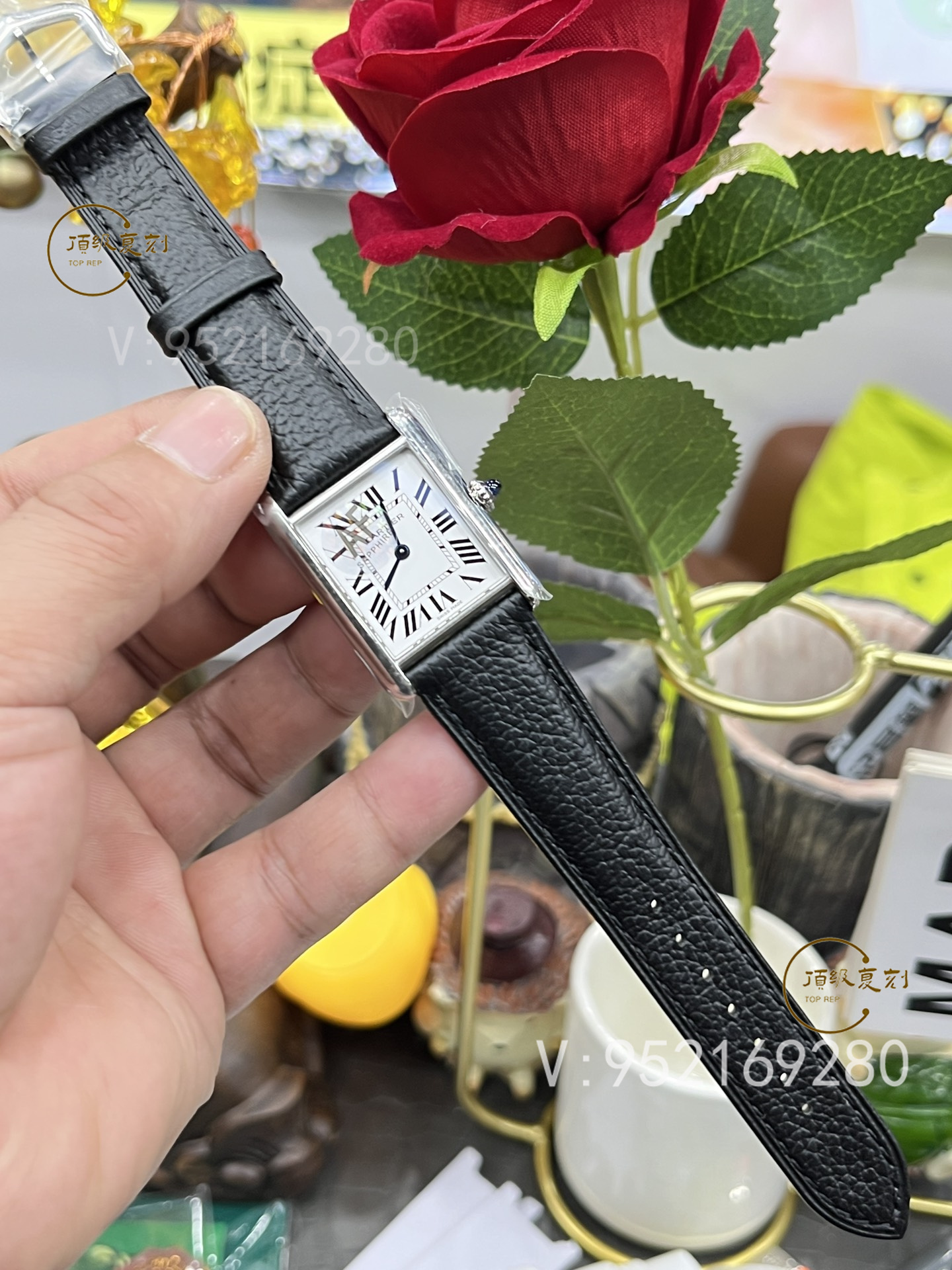 AF廠新品卡地亞坦克系列石英機芯女士手表做工怎么樣-復(fù)刻表